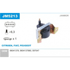 JM5213 JANMOR Катушка зажигания