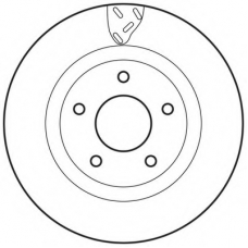 562790BC BENDIX Тормозной диск