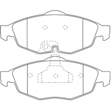 PN-0320 JNBK Колодки тормозные