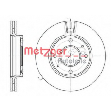 6987.10 METZGER Тормозной диск