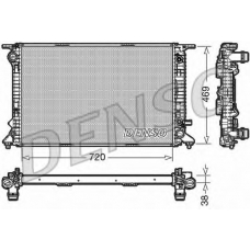 DRM02023 DENSO Радиатор, охлаждение двигателя