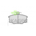 35-0029 KAGER Комплект тормозных колодок, дисковый тормоз