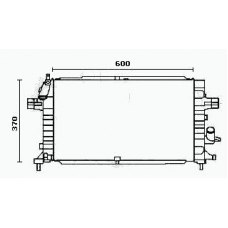 RM0783 EQUAL QUALITY Радиатор, охлаждение двигателя