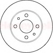 561614B BENDIX Тормозной диск