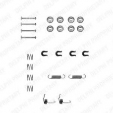 LY1174 DELPHI Комплектующие, тормозная колодка