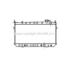 HD2039 Prasco Радиатор, охлаждение двигателя