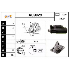 AU9029 SNRA Стартер