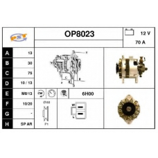 OP8023 SNRA Генератор