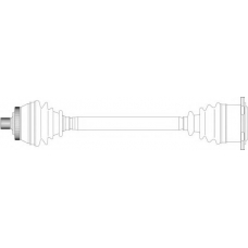 WW3295 General Ricambi Приводной вал