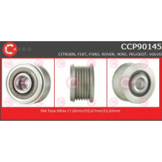 CCP90145 CASCO Ременный шкив, генератор