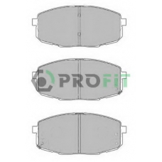 5000-1869 C PROFIT Комплект тормозных колодок, дисковый тормоз