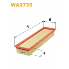 WA9735 WIX Воздушный фильтр