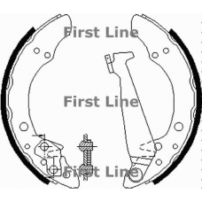 FBS527 FIRST LINE Комплект тормозных колодок