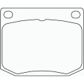 MDB1581 MINTEX Комплект тормозных колодок, дисковый тормоз