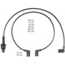 ZEF937 BERU Комплект проводов зажигания