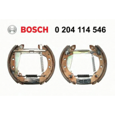 0 204 114 546 BOSCH Комплект тормозных колодок