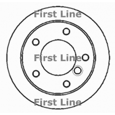 FBD1372 FIRST LINE Тормозной диск