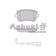 QV045-07 ASHUKI Комплект тормозных колодок, дисковый тормоз