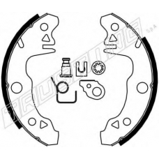 088.205K TRUSTING Комплект тормозных колодок