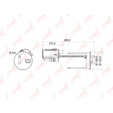LF-976M LYNX Фильтр топл. nissan teane(j32)