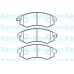 BP-3025 KAVO PARTS Комплект тормозных колодок, дисковый тормоз