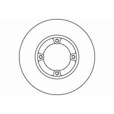 MDC1459 MINTEX Тормозной диск