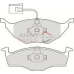 ADB11144 COMLINE Комплект тормозных колодок, дисковый тормоз