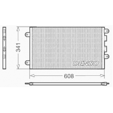 DCN01012 DENSO Конденсатор, кондиционер