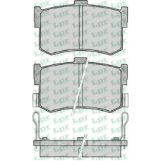 05P079 LPR Комплект тормозных колодок, дисковый тормоз