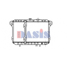 140280N AKS DASIS Радиатор, охлаждение двигателя