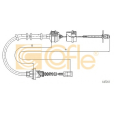 1172.5 COFLE Трос, управление сцеплением