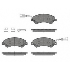 SP 436 PR SCT Комплект тормозных колодок, дисковый тормоз