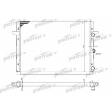 PRS3211 PATRON Радиатор, охлаждение двигателя