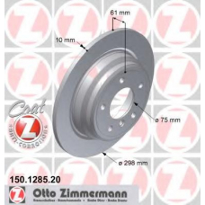 150.1285.20 ZIMMERMANN Тормозной диск