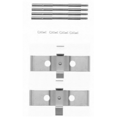 8DZ 355 203-561 HELLA PAGID Комплектующие, колодки дискового тормоза