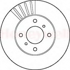 561463B BENDIX Тормозной диск