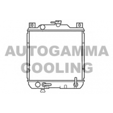 102331 AUTOGAMMA Радиатор, охлаждение двигателя