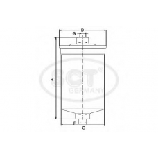 ST 329 SCT Топливный фильтр