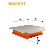 WA9527 WIX Воздушный фильтр