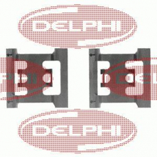 LX0092 DELPHI Комплектующие, колодки дискового тормоза