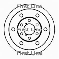 FBD166 FIRST LINE Тормозной диск