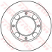 DF1970 TRW Тормозной диск