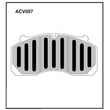 ACV057 Allied Nippon Тормозные колодки