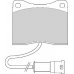 FD6339A NECTO Комплект тормозных колодок, дисковый тормоз