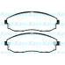 BP-3007 KAVO PARTS Комплект тормозных колодок, дисковый тормоз