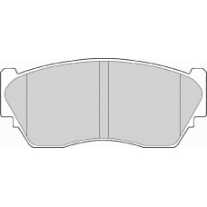 FD6572A NECTO Комплект тормозных колодок, дисковый тормоз