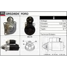 DRS3404 DELCO REMY Стартер