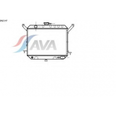 DN2147 AVA Радиатор, охлаждение двигателя