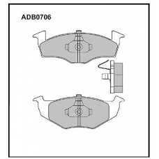 ADB0706 Allied Nippon Тормозные колодки
