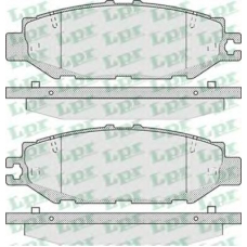 05P939 LPR Комплект тормозных колодок, дисковый тормоз